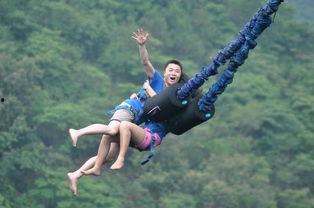 蹦极视频成人,勇敢一跃,见证人生飞跃